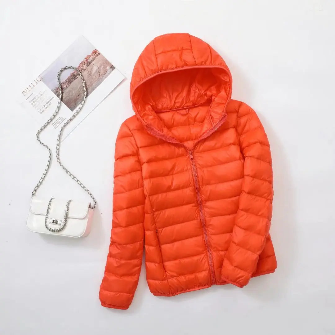 ModeGeist | Kapuzen Daunenjacke Spezielle Winter