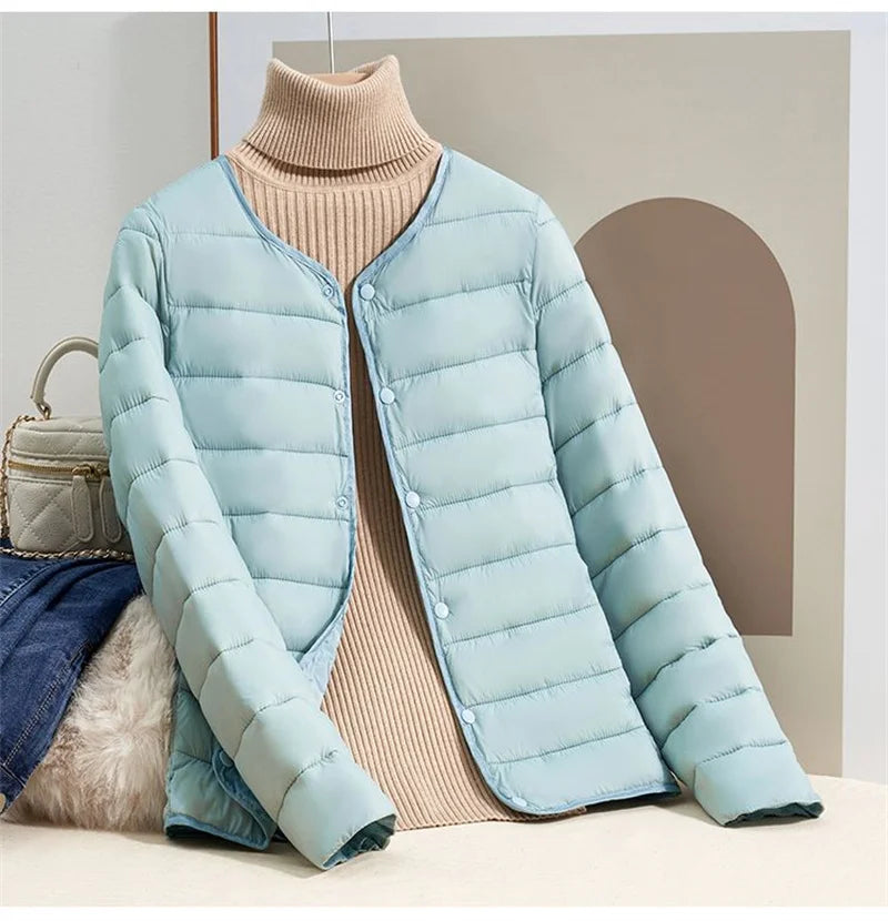 ModeGeist | Slim Fit Leichte Daunenjacke