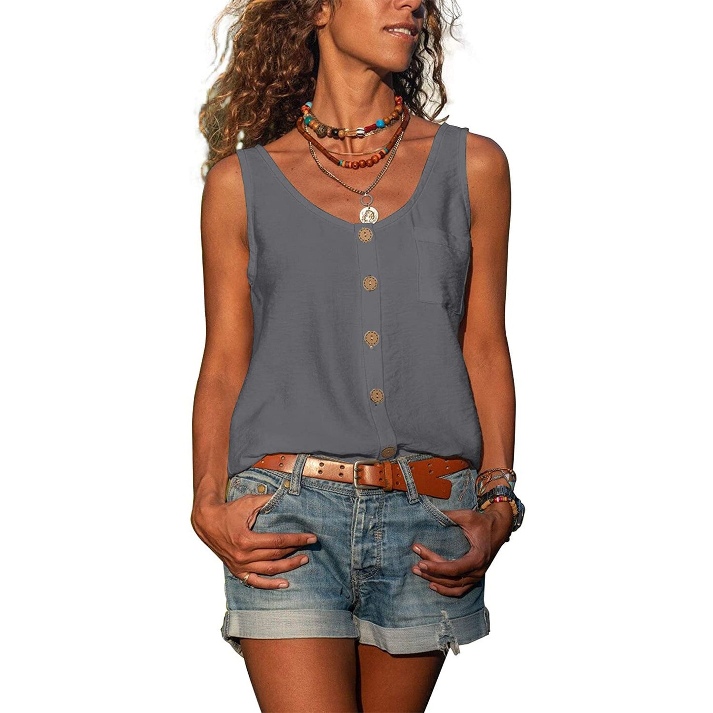 Edle Tanktops für Damen im Ibiza-Stil