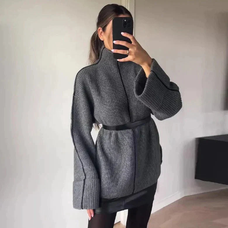 ModeGeist | Weicher Rollkragenpullover für Kalte Tage
