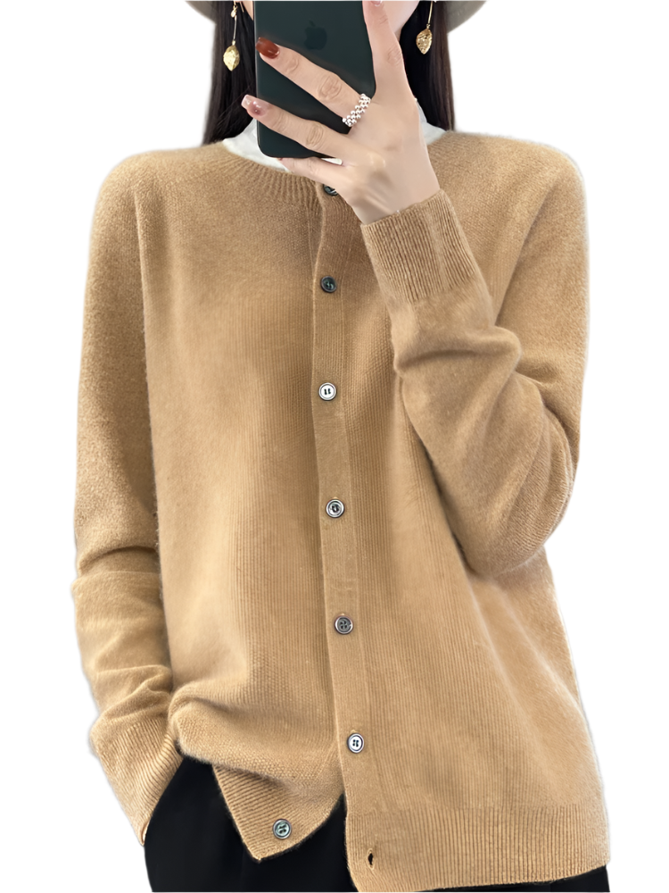 ModeGeist | Jack mit Pullover und langen Ärmeln für Frauen