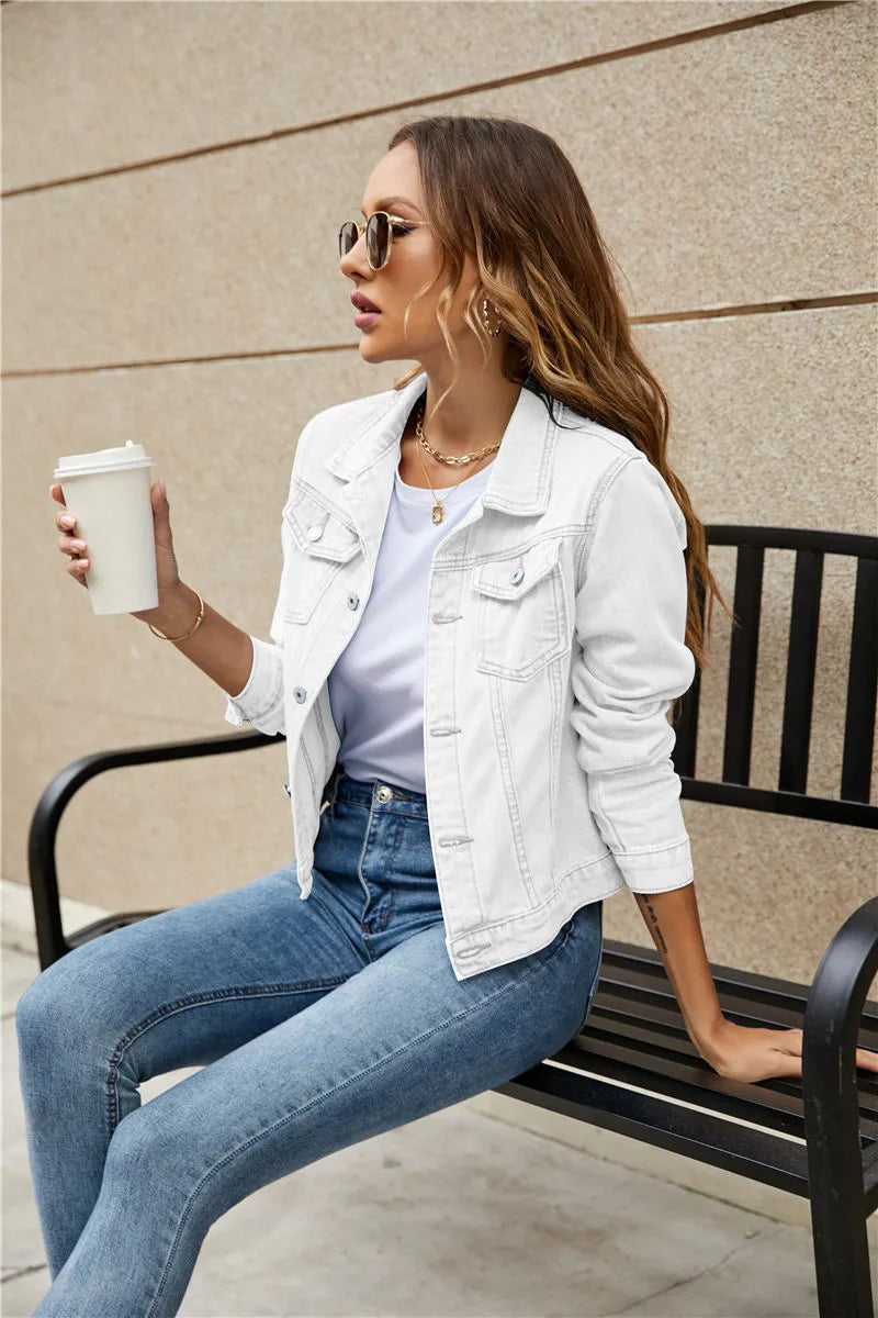 Stylische Jeansjacke für den Sommer – Aubri