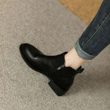 ModeGeist | Stiefeletten mit Reißverschluss