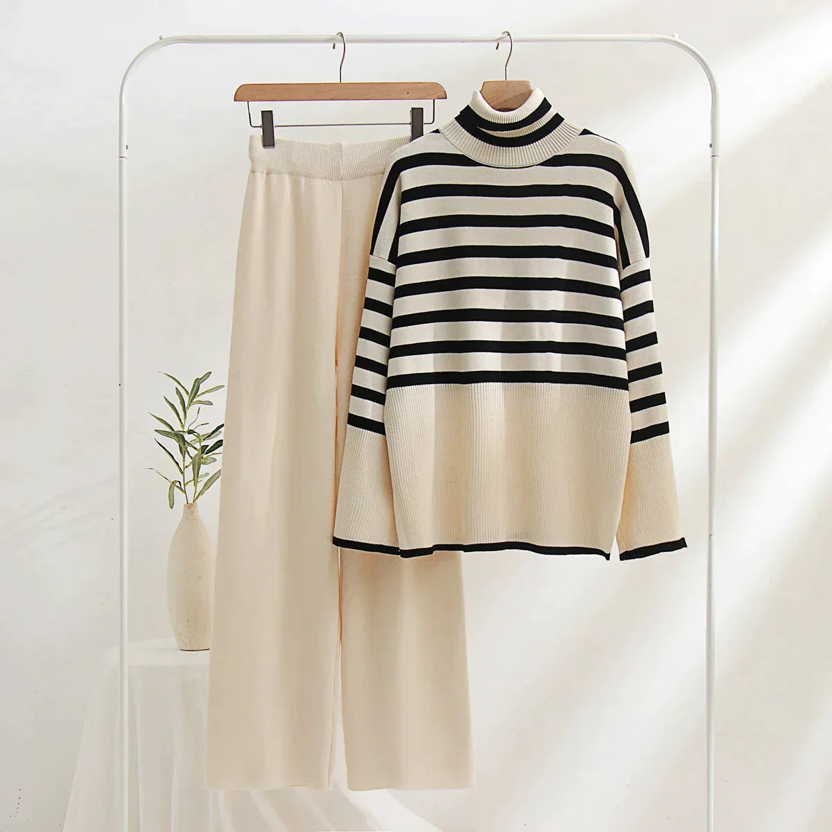 ModeGeist | Winter Gestreiftes Satz