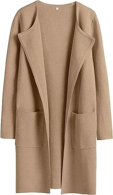 ModeGeist | Lange und Bequeme Jacke für Frauen