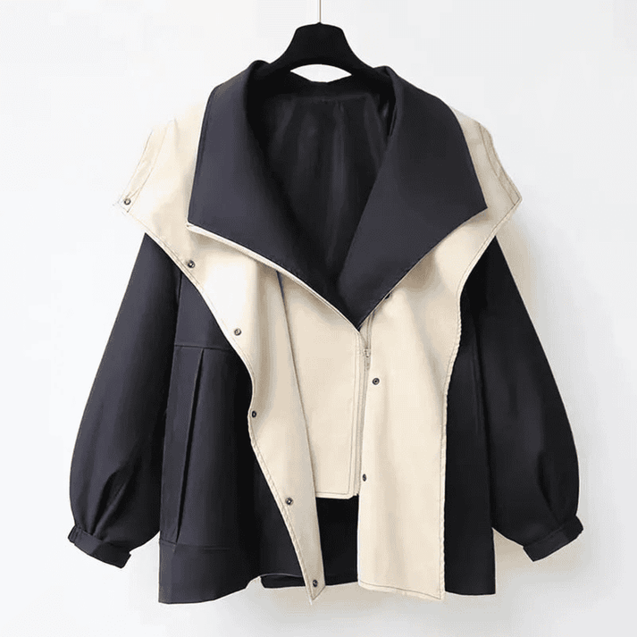 ModeGeist | Oversized Damenjacke Mit Kapuze
