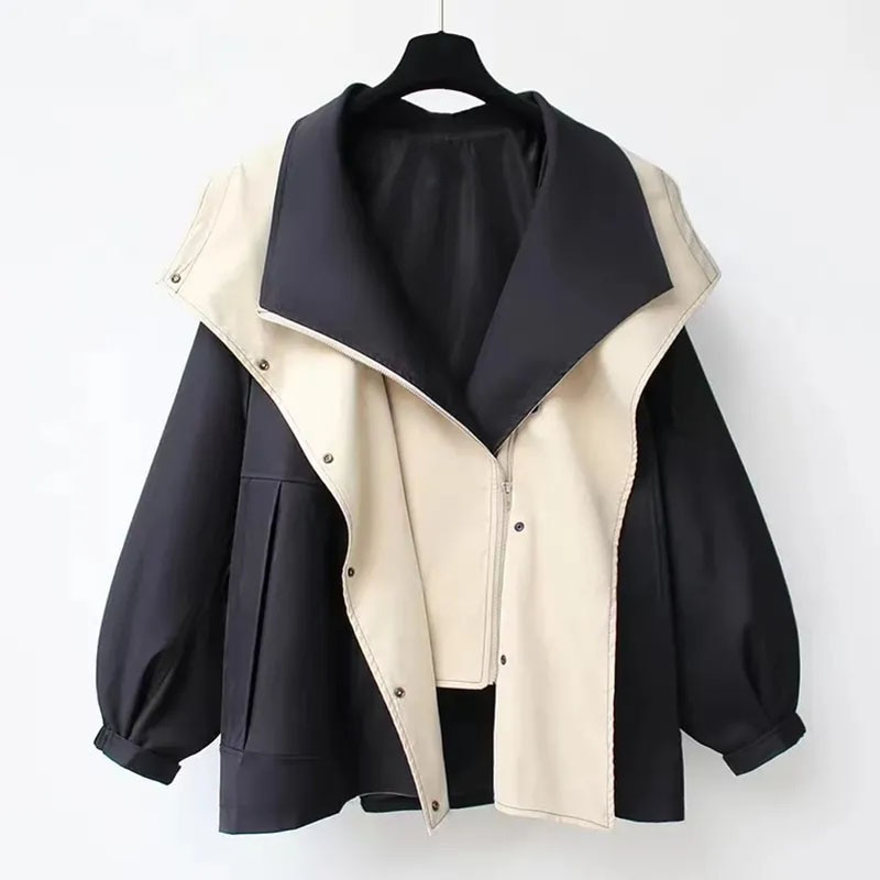 MODEGEIST Damen Windbreaker Wasserdicht Kapuze Leicht