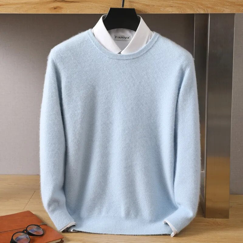 Männer Winterpullover mit langen Ärmeln und weichem Material
