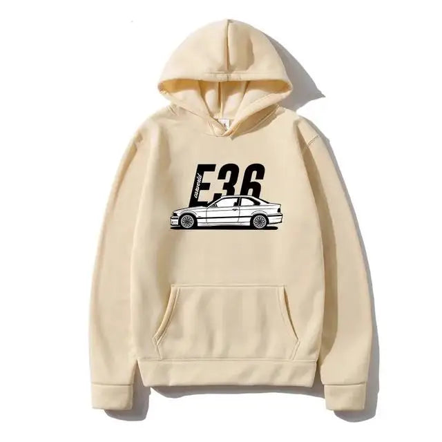 Sportlicher Hoodie mit Robin-Auto-Design