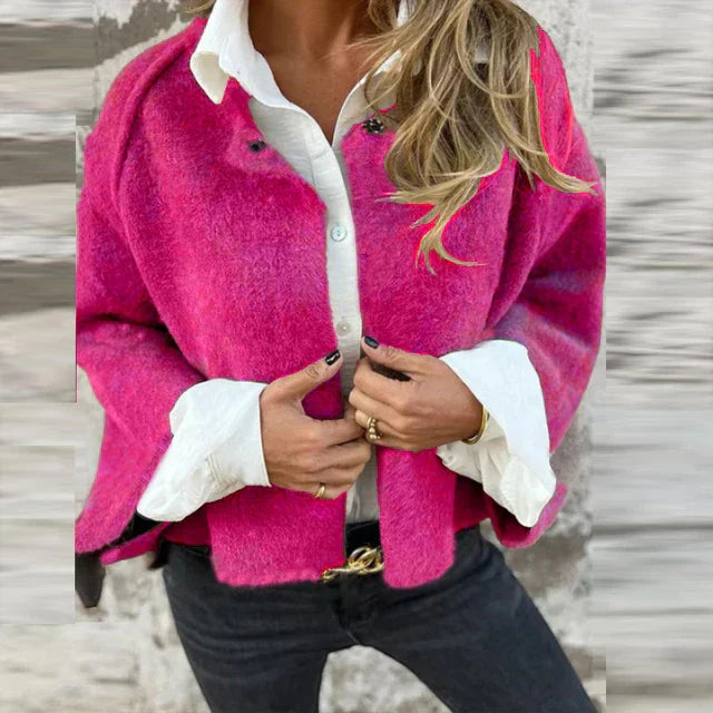 ModeGeist | Stilvolle Kurzjacke mit Knöpfen