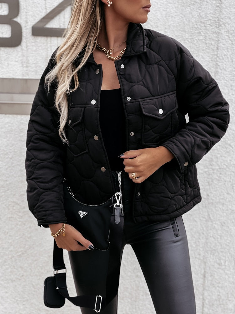 ModeGeist | Gepolsterte Jacke für Damen