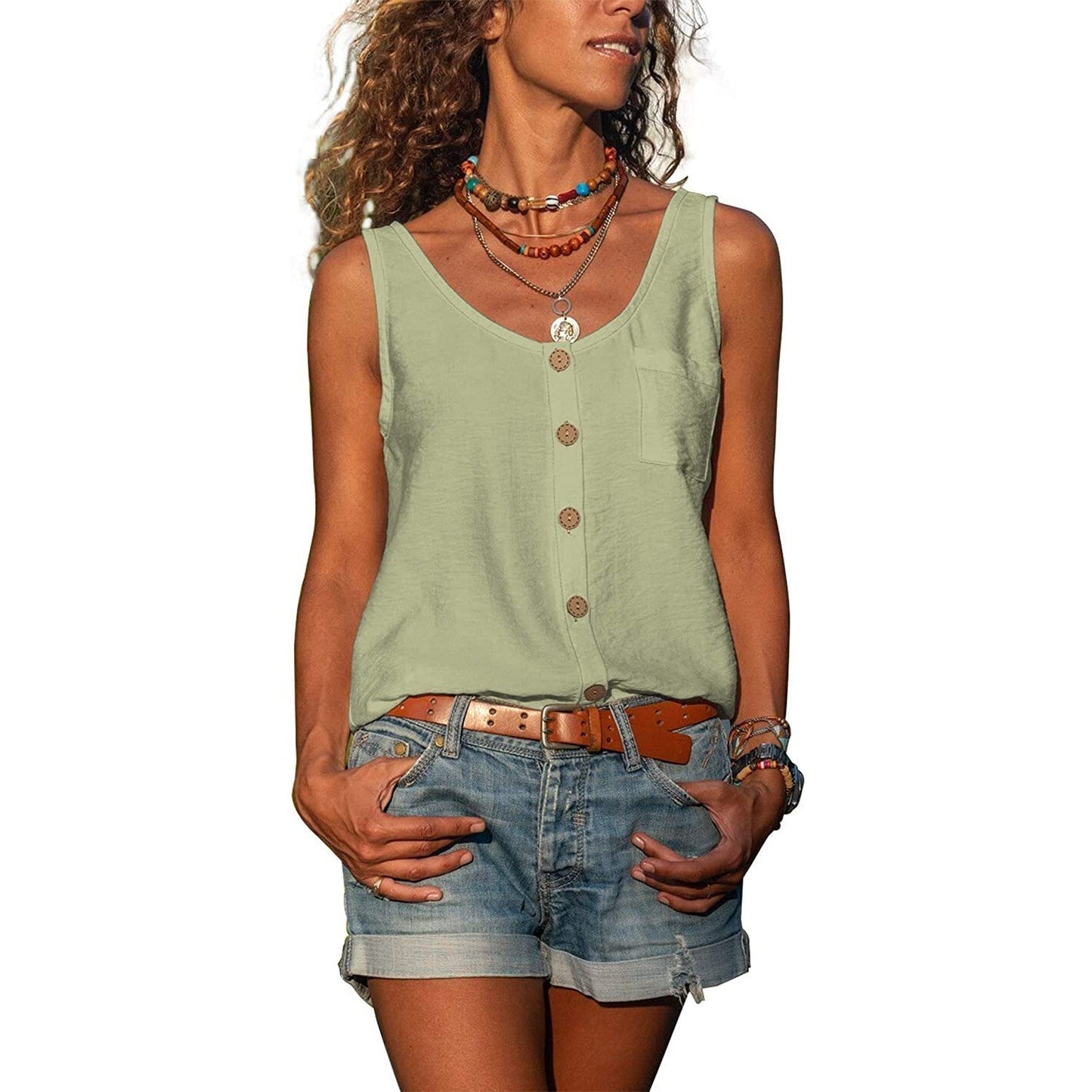 Edle Tanktops für Damen im Ibiza-Stil