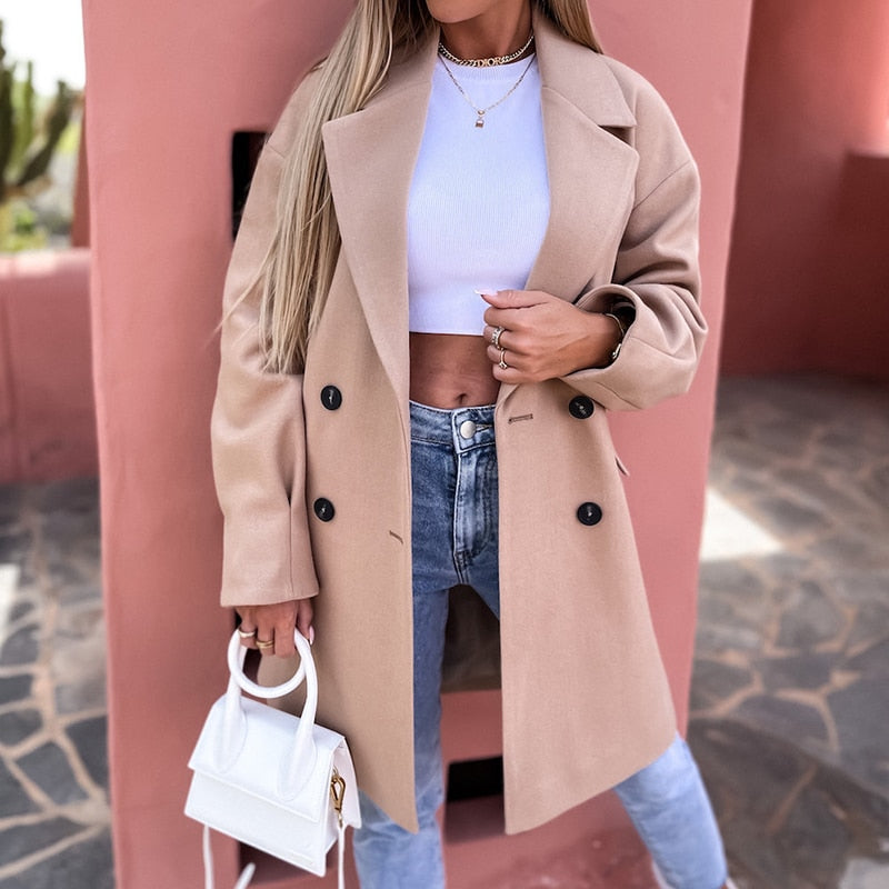 ModeGeist | Lange Winterjacke für Damen