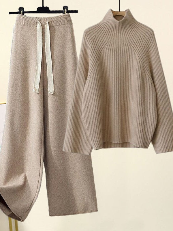 Kuscheliges Set aus Pullover und Hose: Adelheid