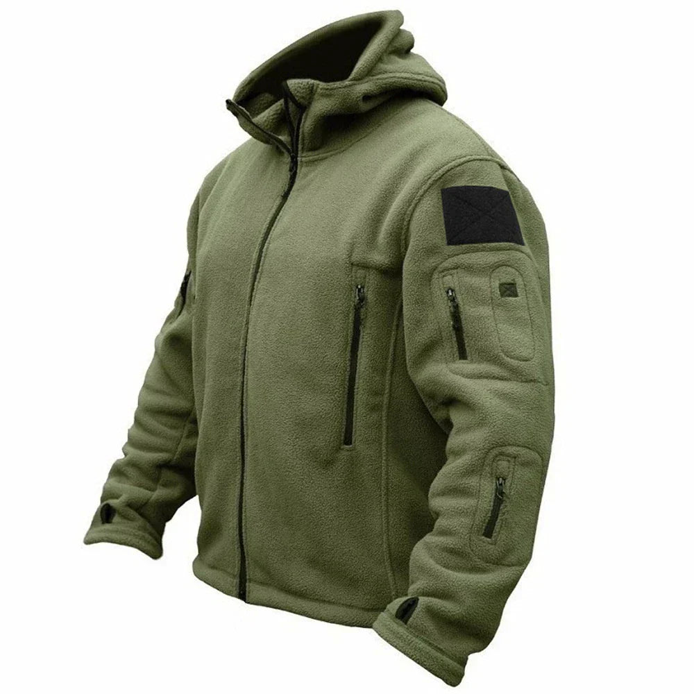 ModeGeist | Taktische Fleece-Hoodiejacke
