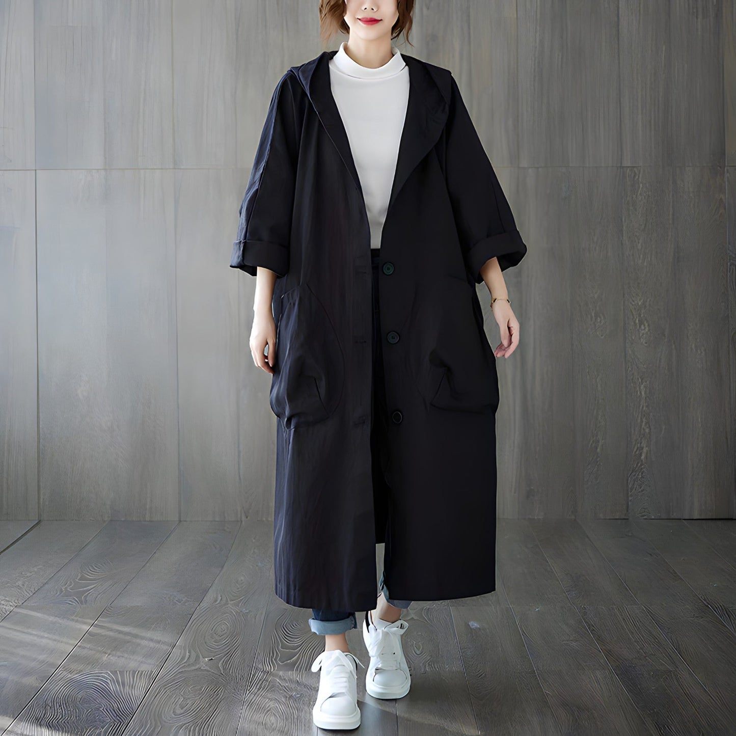 Fudus: Entspannte Kapuzenjacke für legere Styles