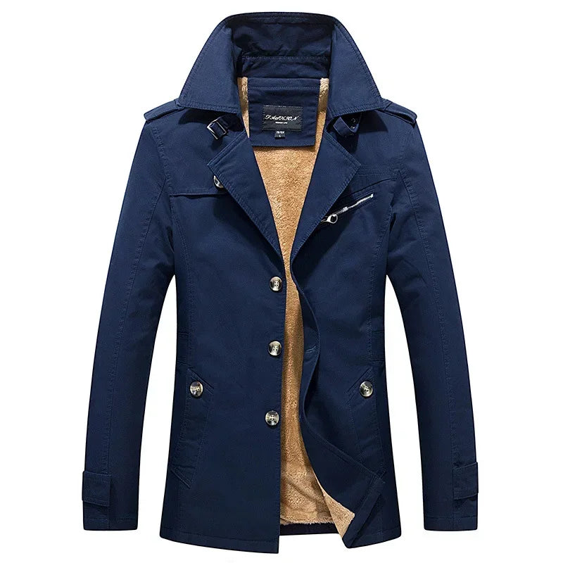 Stilvolle Winterjacke von Dulsia im klassischen Design