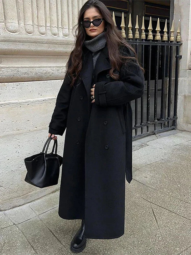 ModeGeist | Woolly Coat - Damenmantel für Herbst und Winter