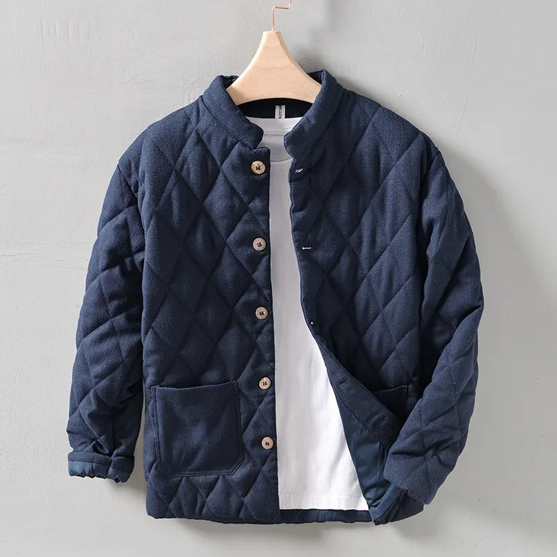 ModeGeist | Gewatteierte leichte Herrenjacke