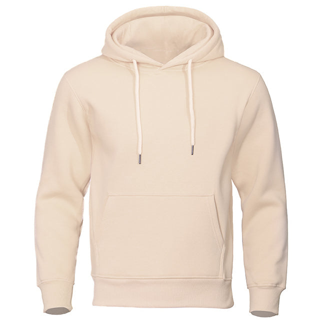 Herren Kapuzenpullover mit klassischer Kordelzug