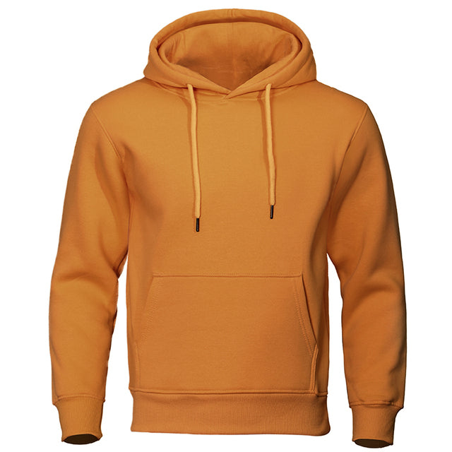 Herren Kapuzenpullover mit klassischer Kordelzug