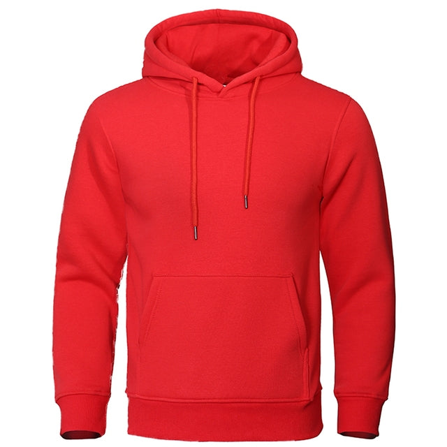 Herren Kapuzenpullover mit klassischer Kordelzug