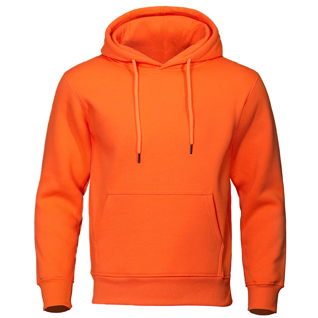 Herren Kapuzenpullover mit klassischer Kordelzug