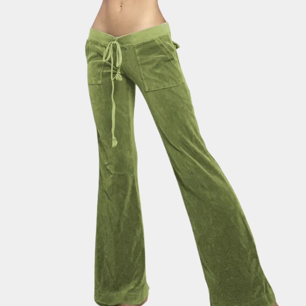 MILIANI: Elegante, feminine, weit geschnittene Freizeithose