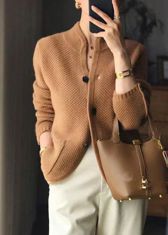 ModeGeist | Strickjacke mit Knöpfen
