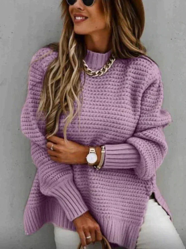 ModeGeist | Strickpullover mit Lockerer Passform Acryl Warm und Modern