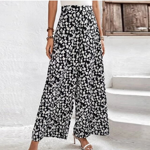 CLAIRE - Leggings mit Blumenmuster