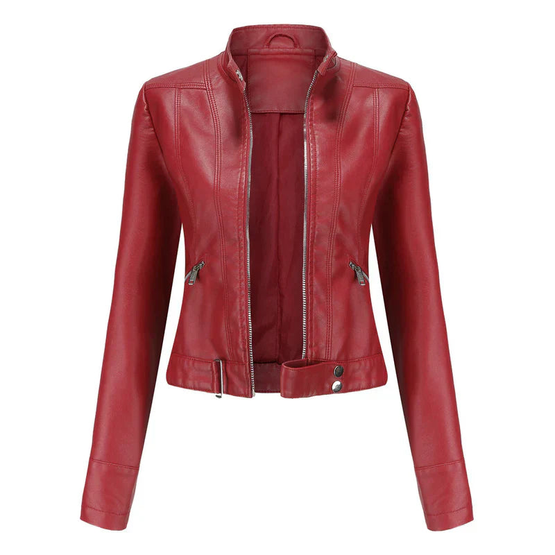 ModeGeist | Edle Leder Jacke Damen