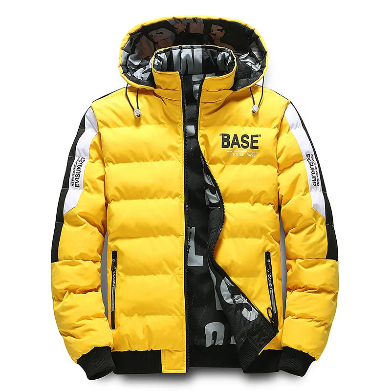 ModeGeist | Warme Daunen Winterjacke für Herren
