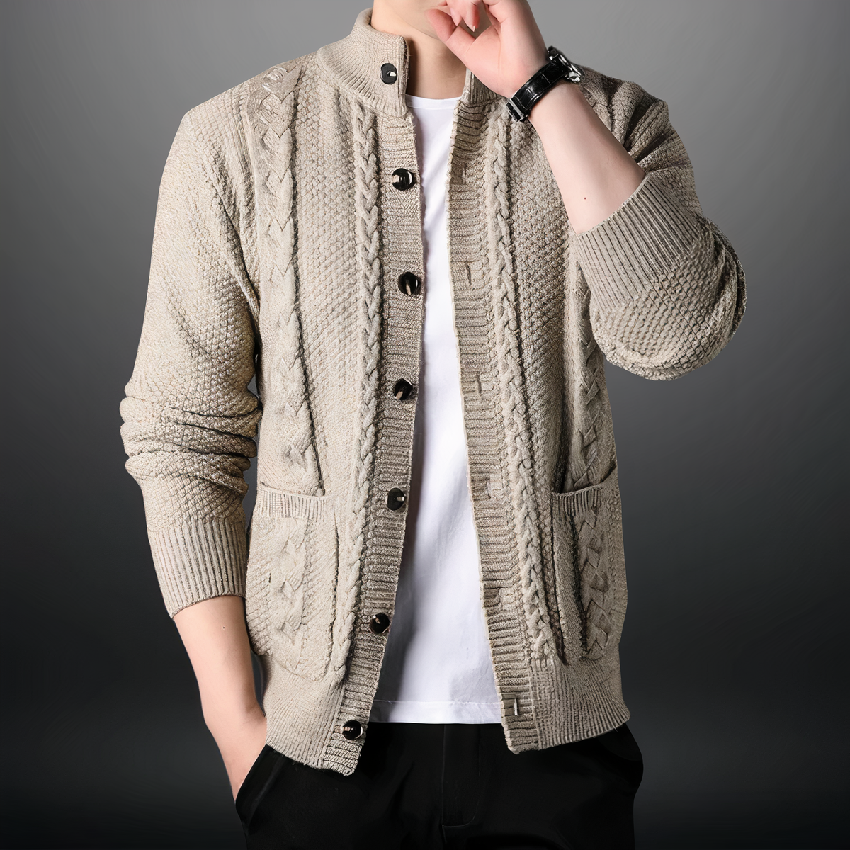 ModeGeist | Strickweste für Männer