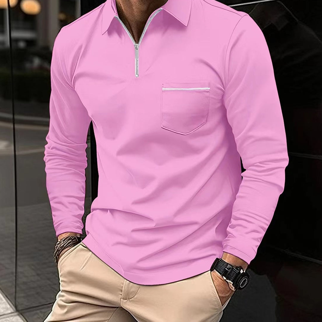 Herren Winterpullover mit langen Ärmeln, Casual