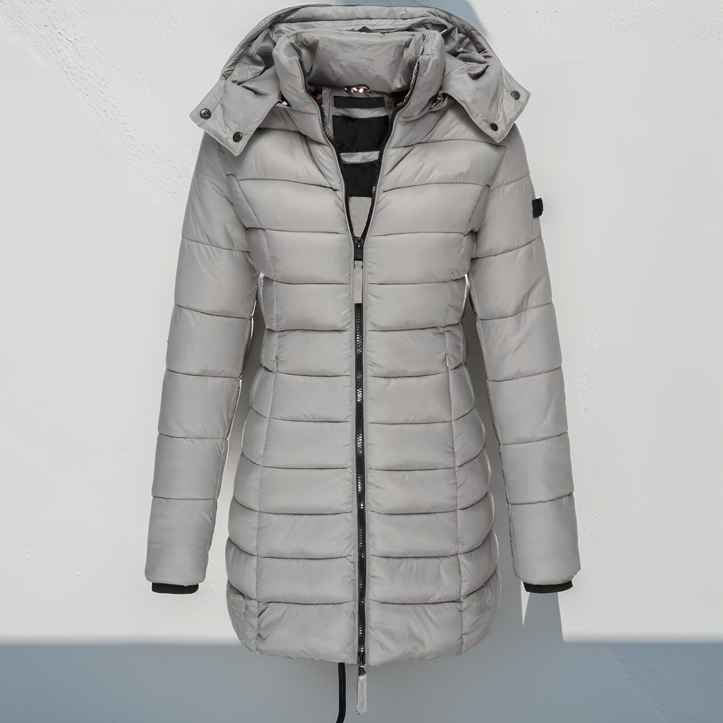 ModeGeist | Gepolsterter Mantel Eva Winter, Warm, Leicht und Wasserabweisend