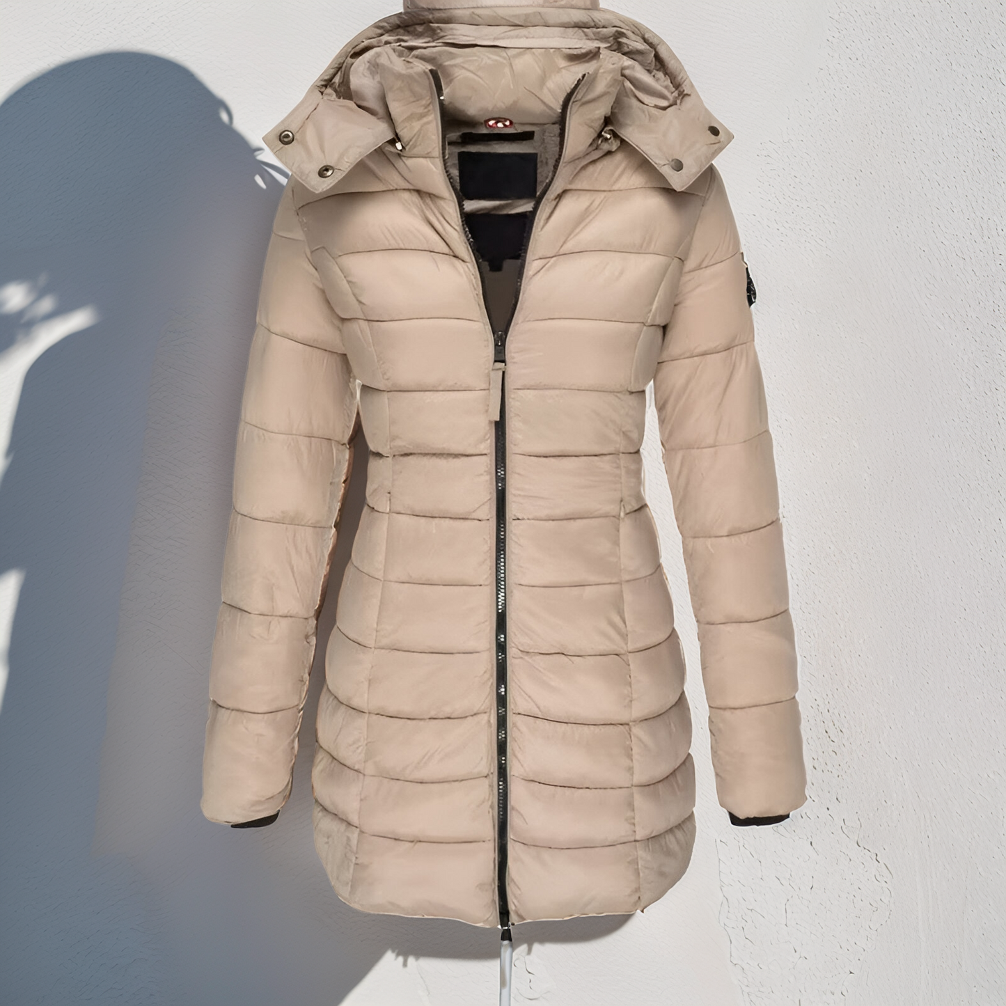 ModeGeist | Gepolsterter Mantel Eva Winter, Warm, Leicht und Wasserabweisend