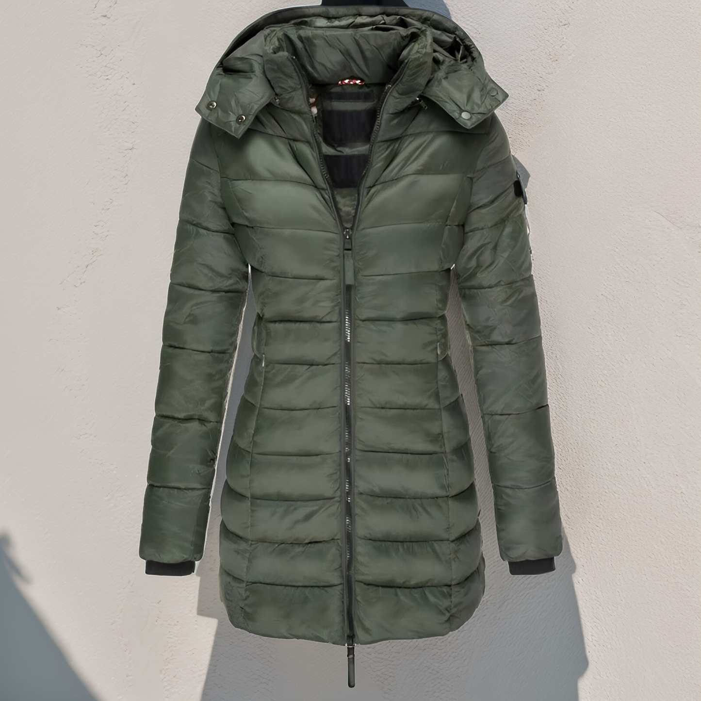 ModeGeist | Gepolsterter Mantel Eva Winter, Warm, Leicht und Wasserabweisend
