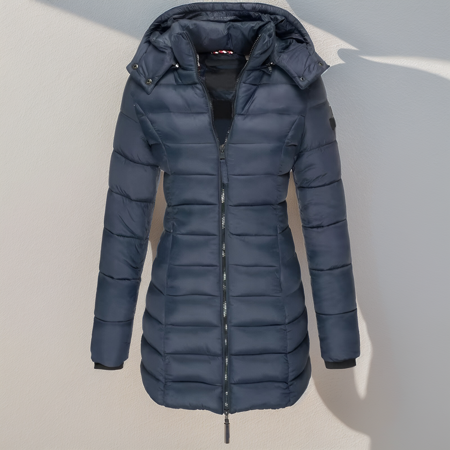 ModeGeist | Gepolsterter Mantel Eva Winter, Warm, Leicht und Wasserabweisend