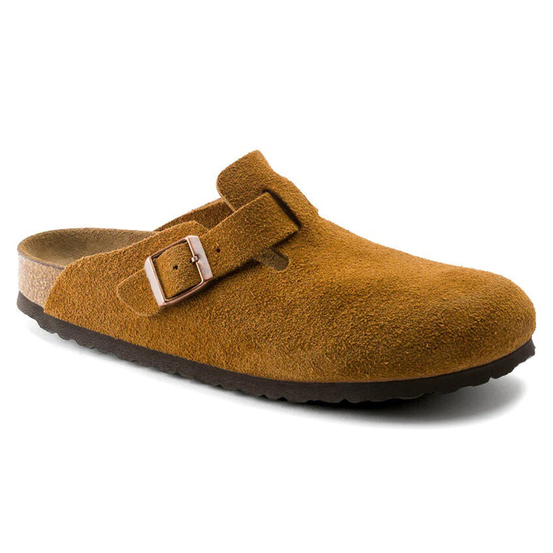 Herren-Wildlederclogs zum Reinschlüpfen