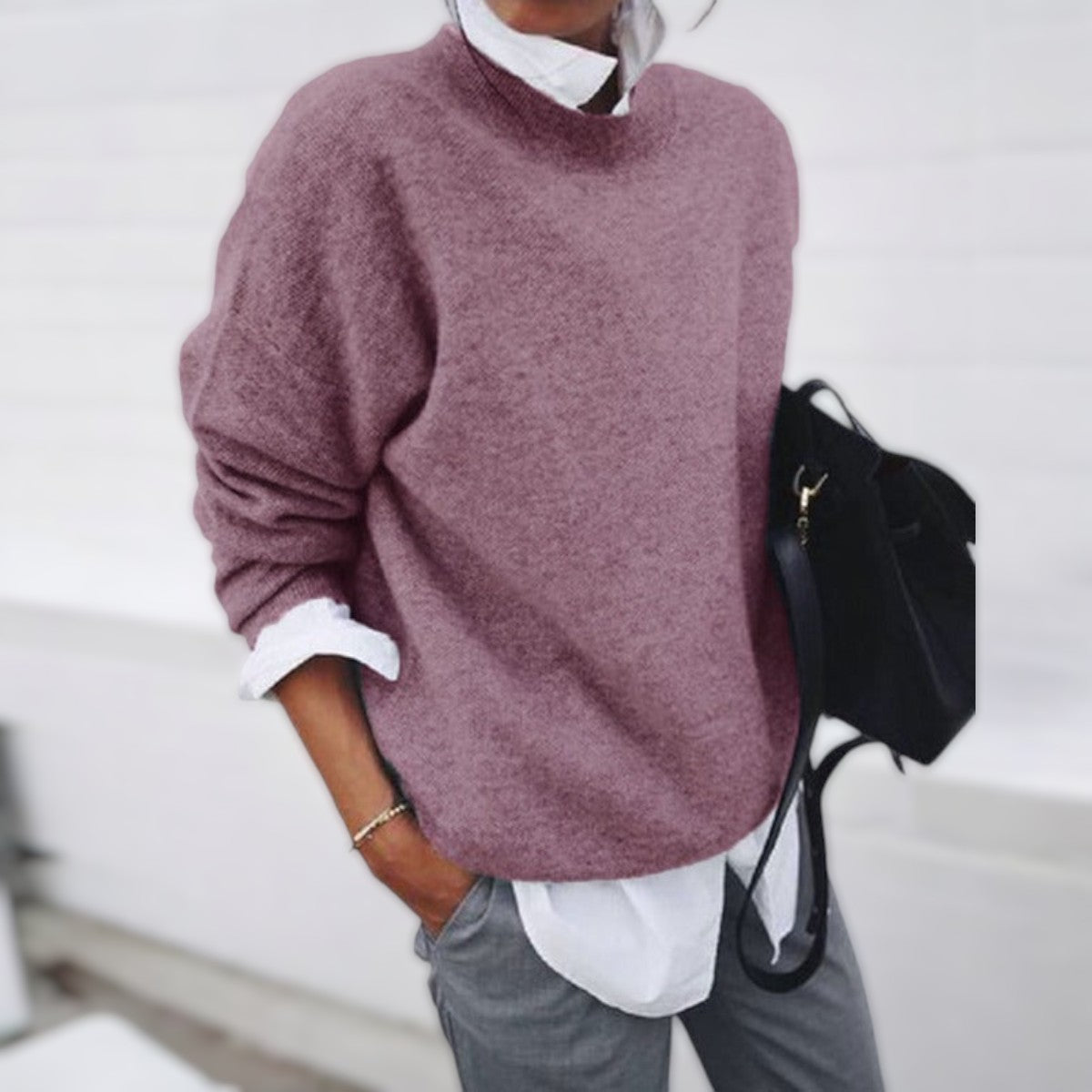 Luisa: Weicher, stylischer Pullover