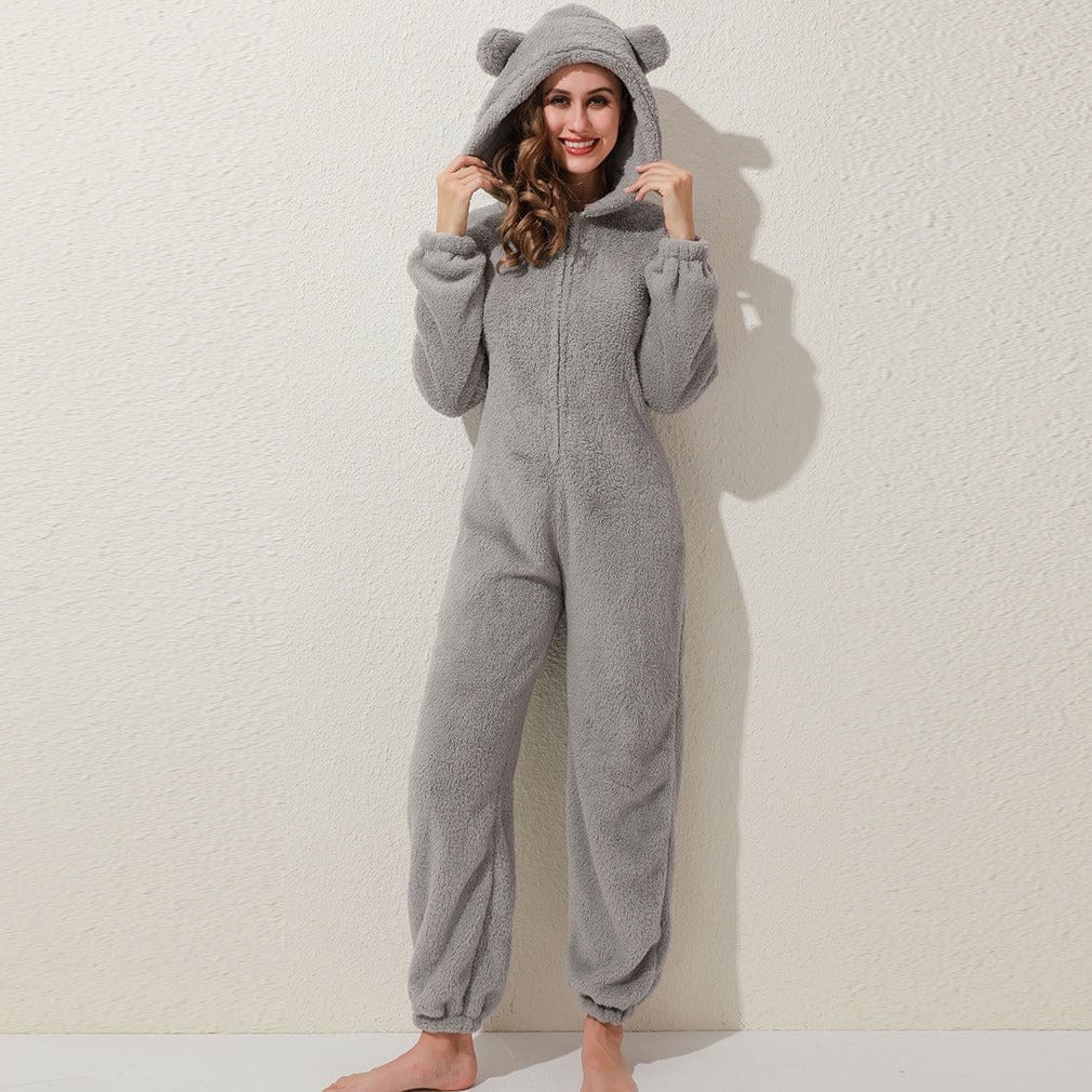 Hoodie aus verdicktem Plüsch von Fudus