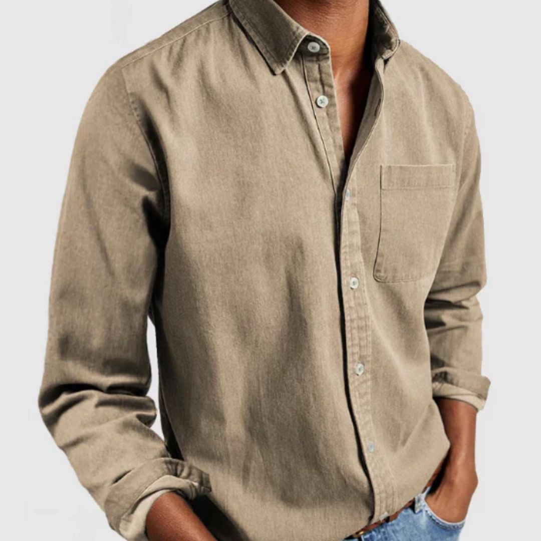 Herren-Sommerhemd im Vintage-Stil von Thomas