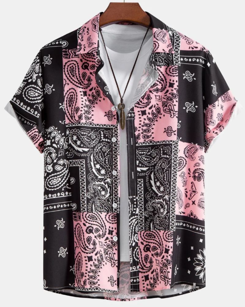 Tobias:  Stilvolles Paisley-Hemd