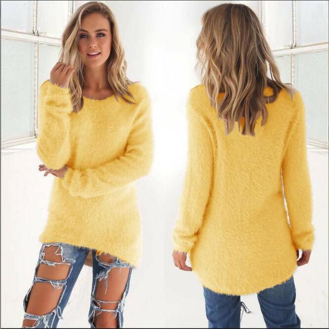 ModeGeist | Lässiger O Ausschnitt Pullover
