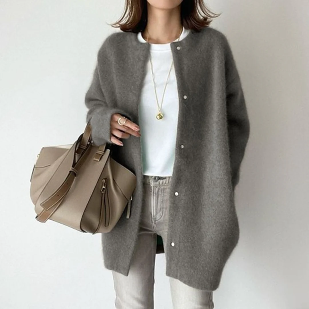 ModeGeist | Cardigan - Weicher Strick Oversized Cardigan