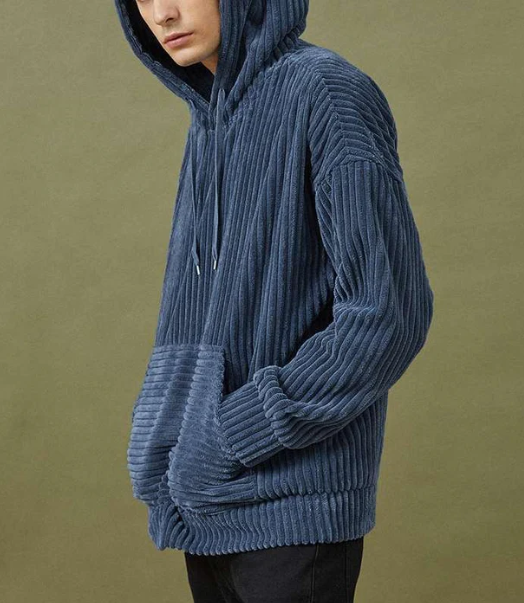 ModeGeist | Hoodie - Unisex Herbst Kord Sweatshirt