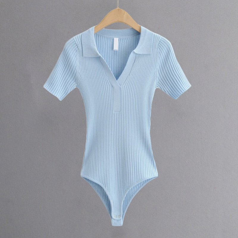 Raffinierter gestrickter Body - Dyann