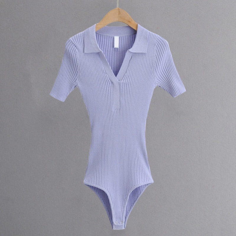 Raffinierter gestrickter Body - Dyann