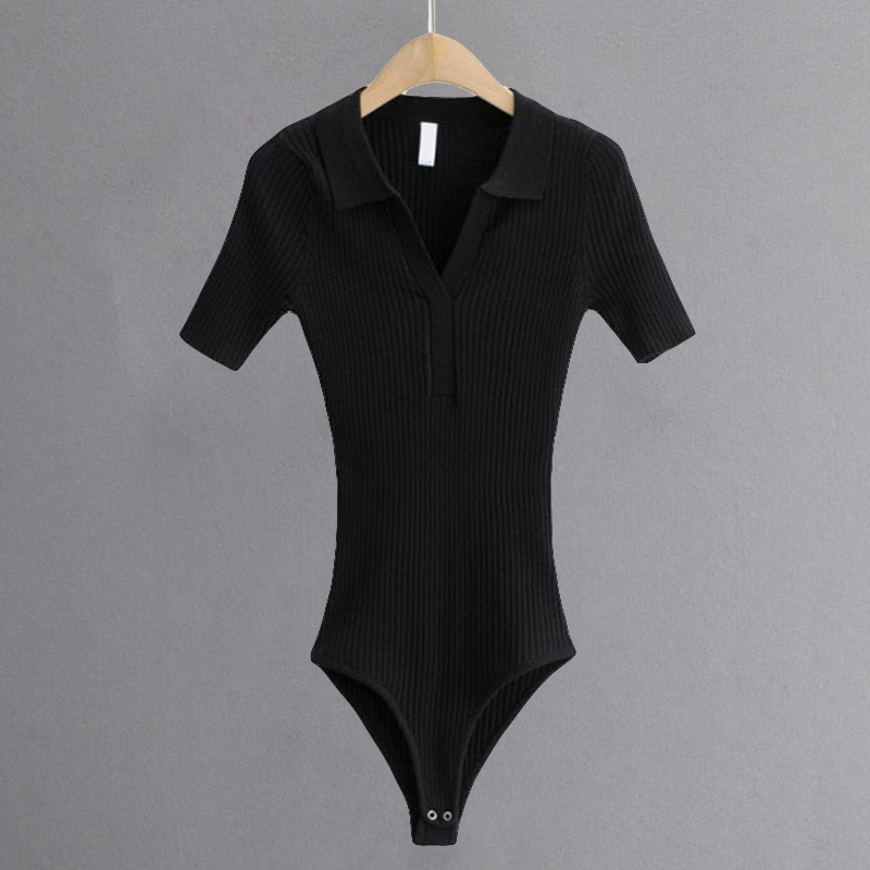 Raffinierter gestrickter Body - Dyann